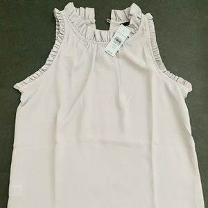 🎉2 for $15🎉 NWT ANN TAYLOR Ruffled Blue